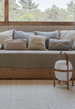 Подушка Lorena Canals Duetto Olive/Natural (40 x 40 см)