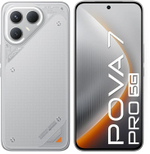 6.78" Смартфон TECNO Pova 7 Pro 5G 8/256Gb,  NFC,  OLED,  144Гц,  6000мAч,  серый