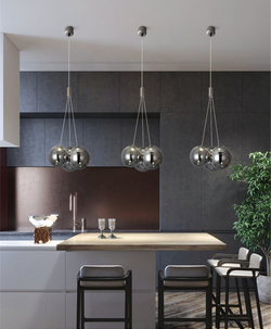 Подвесной светильник 19152P/3 silver