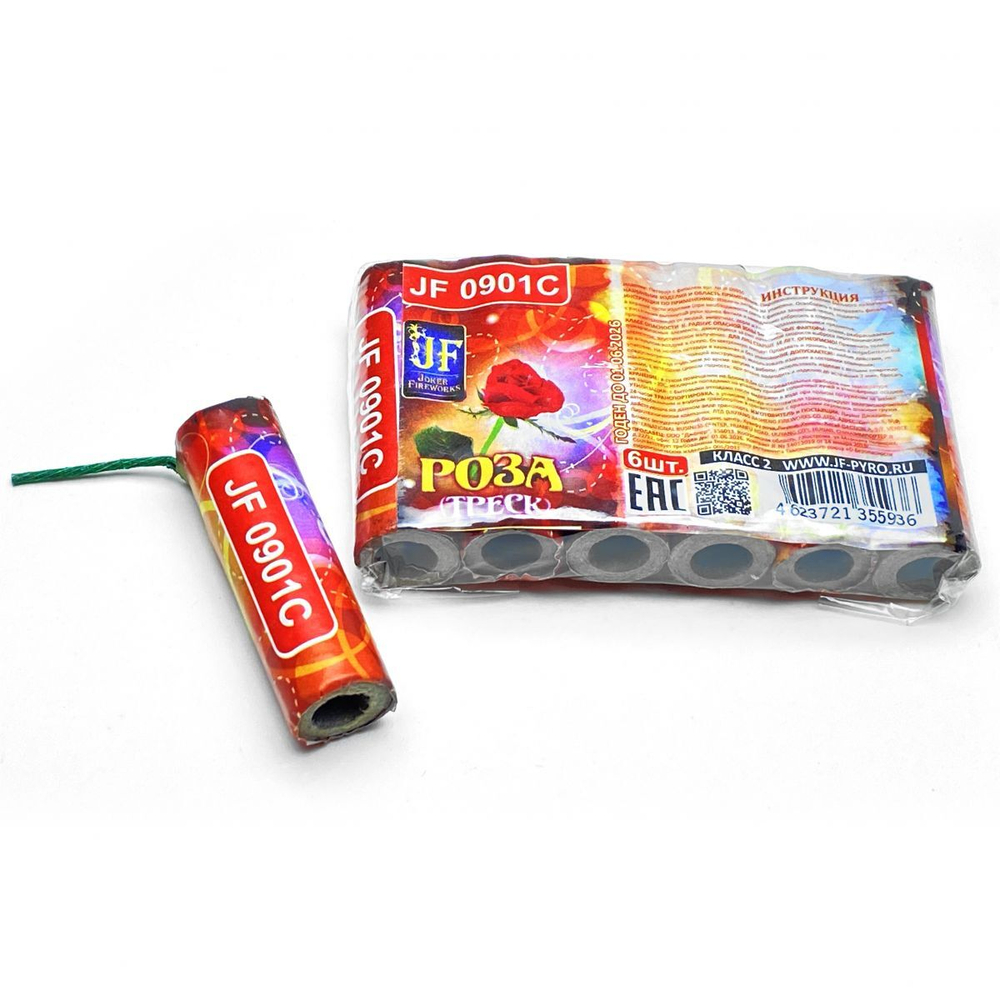 Петарда "Розочка С" 6 шт./уп.