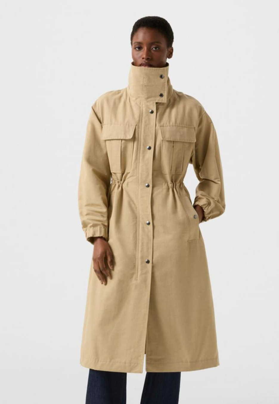 Пальто BOGNER ELEKTRA в песочном цвете