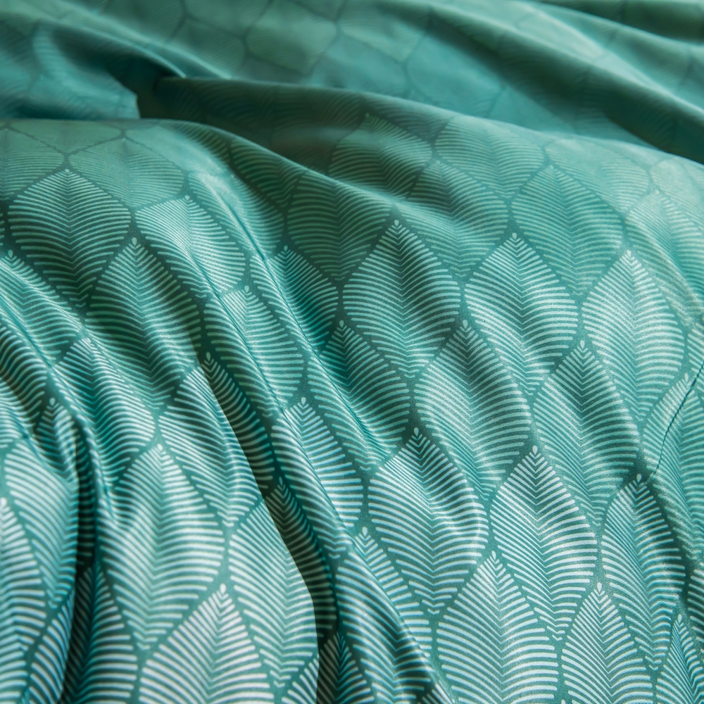 КПБ Сатин MS на резинке MSR016, Семейный, 4 наволочки, простынь 140*200*30