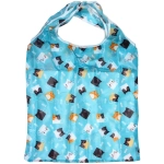 Сумка - шоппер с карабином «ИДЕЯДОМА», принт котики, 60*38см/нагрузка до 10кг (инд. пакет истикер)