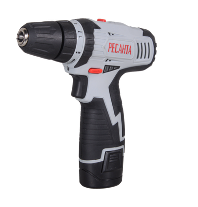 Дрель-шуруповерт аккумуляторная Ресанта ДА-12-2ЛК