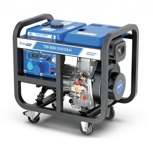 Дизель генератор TSS SDG 3300EH - [3 кВт / 220V] эл. старт