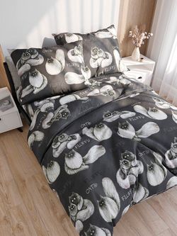 Простынь на резинке Сказка "Fluffy" 180х200 см