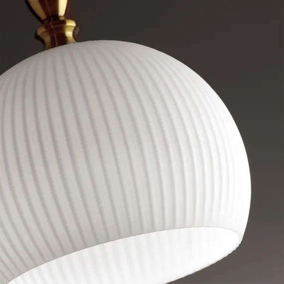 4766/1 PENDANT ODL21 491 белый/бронзовый Подвес E27 60W RUNGA