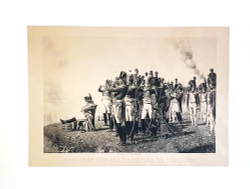 Наполеон на Бородинских высотах. Литография по живописному оригиналу В. Верещагина. Франция. 1912.
