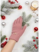 Перчатки тёплые сенсорные для смартфона вязаные