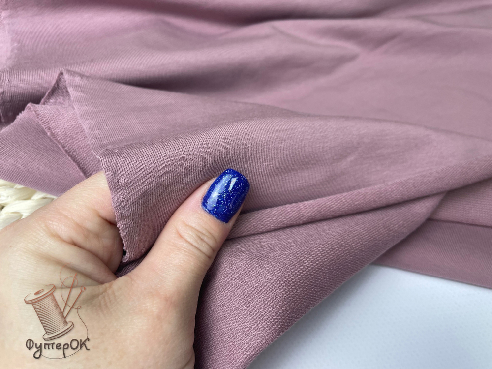 Футер 2-н петля ПЫЛЬНАЯ ОРХИДЕЯ