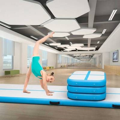 Надувной акробатический мат «Компакт S» для тренировок 1×0,6×0,1 м