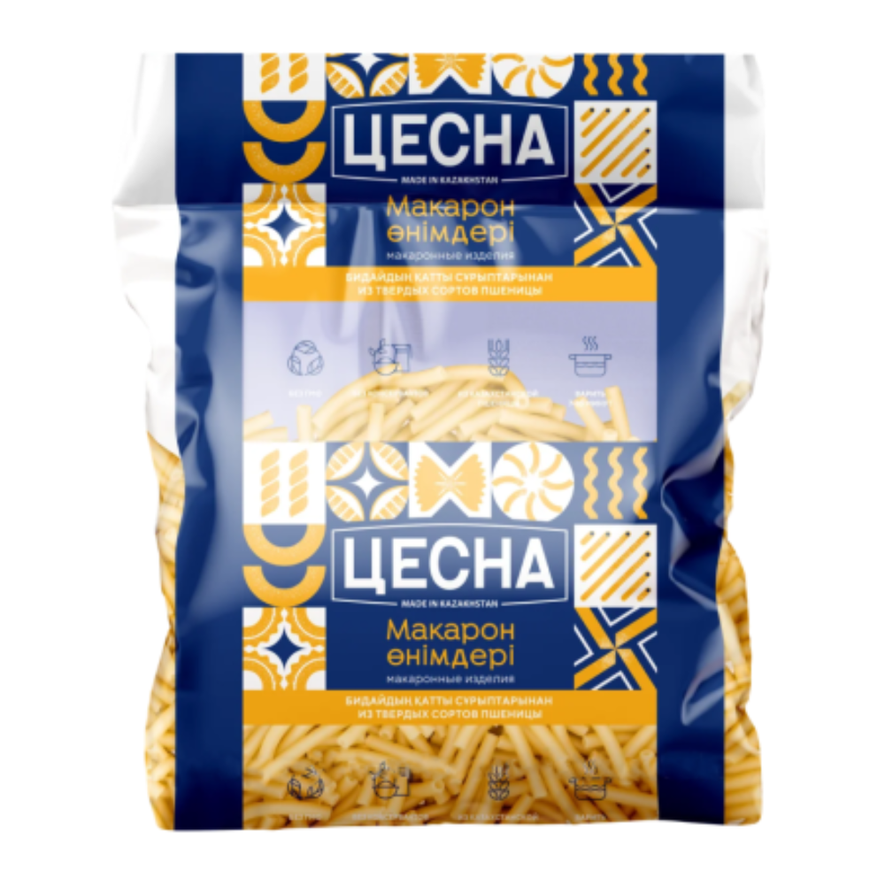 Макароны Цесна рожки гладкие 4 кг