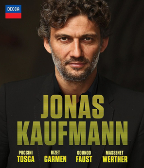 Jonas Kaufmann / Tosca, Carmen, Faust, Werther (4Blu-ray)