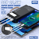 Power Bank Yookie YO23 (30000mAh)