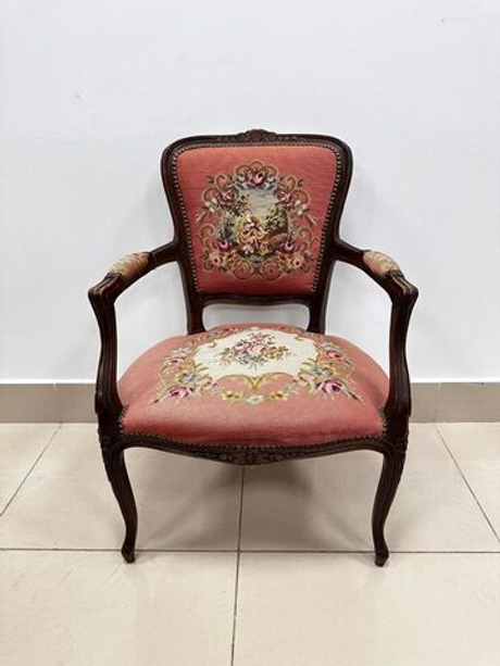 Винтаж: Кресло в стиле Людовика XV