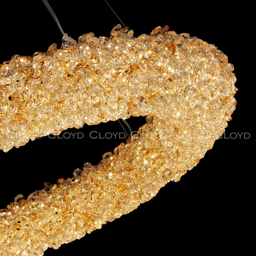 Люстра Cloyd EDEL-A C1 / Ø60 см - золото (арт.11368)