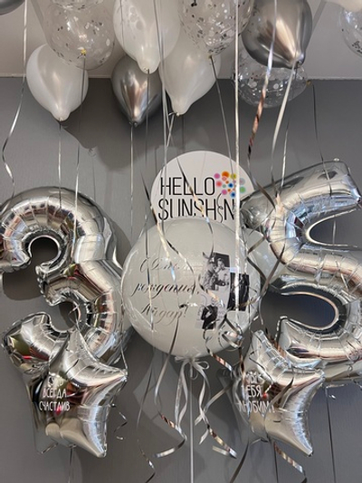 Шар с фотографией №5