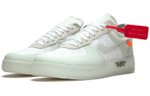 OFF-WHITE x Nike Air Force 1 Virgil the Ten comfortable low-top sneakers for men and women the same white