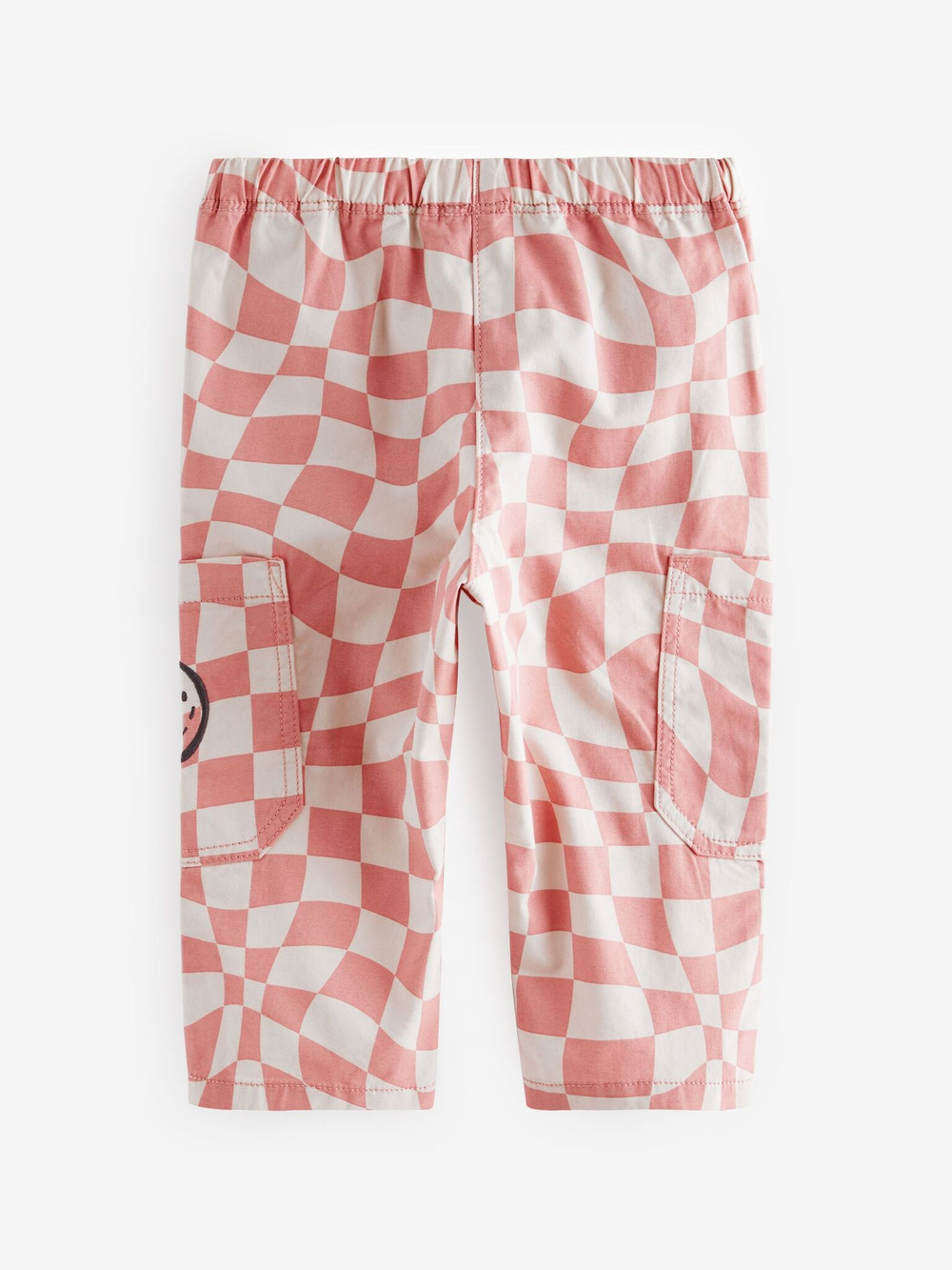 Брюки для девочки Next N98-383, Розовый, Белый