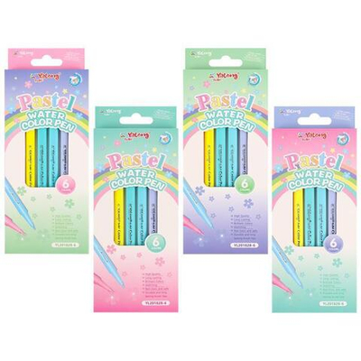 Фломастеры 6цв на водной основе