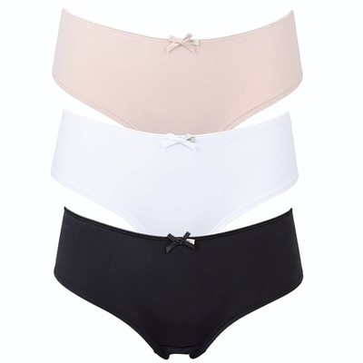 Набор из 3 трусиков-шортов Olivia разных цветов (Размер: S) (Цвет: разноцветный)