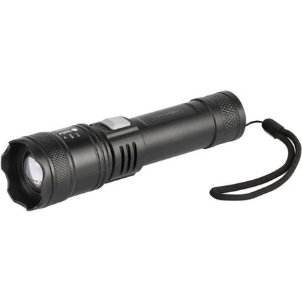 Светодиодный фонарь Трофи UA-103 аккумуляторный 7 Вт оптический Zoom 3 режима powerbank