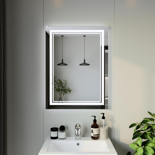 Зеркало Эстель-2 60 с подсветкой LED, на взмах руки