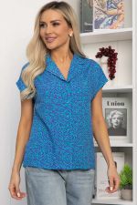 Блуза Мелита (сине-фиолетовая) Б13795-29М LT Collection
