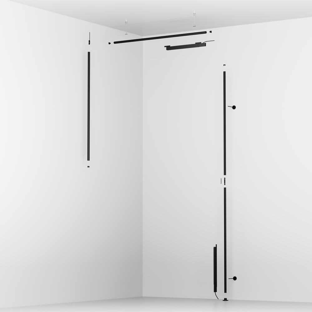 Шинопровод магнитный Maytoni Levity TRX184-R-112B 2м