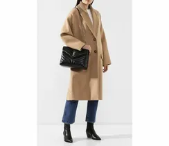 Сумка Saint Laurent Monogram Loulou Large черный