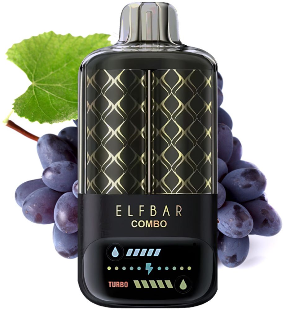 Elf Bar COMBO 25000 - Grape Mary Drink (5% nic)