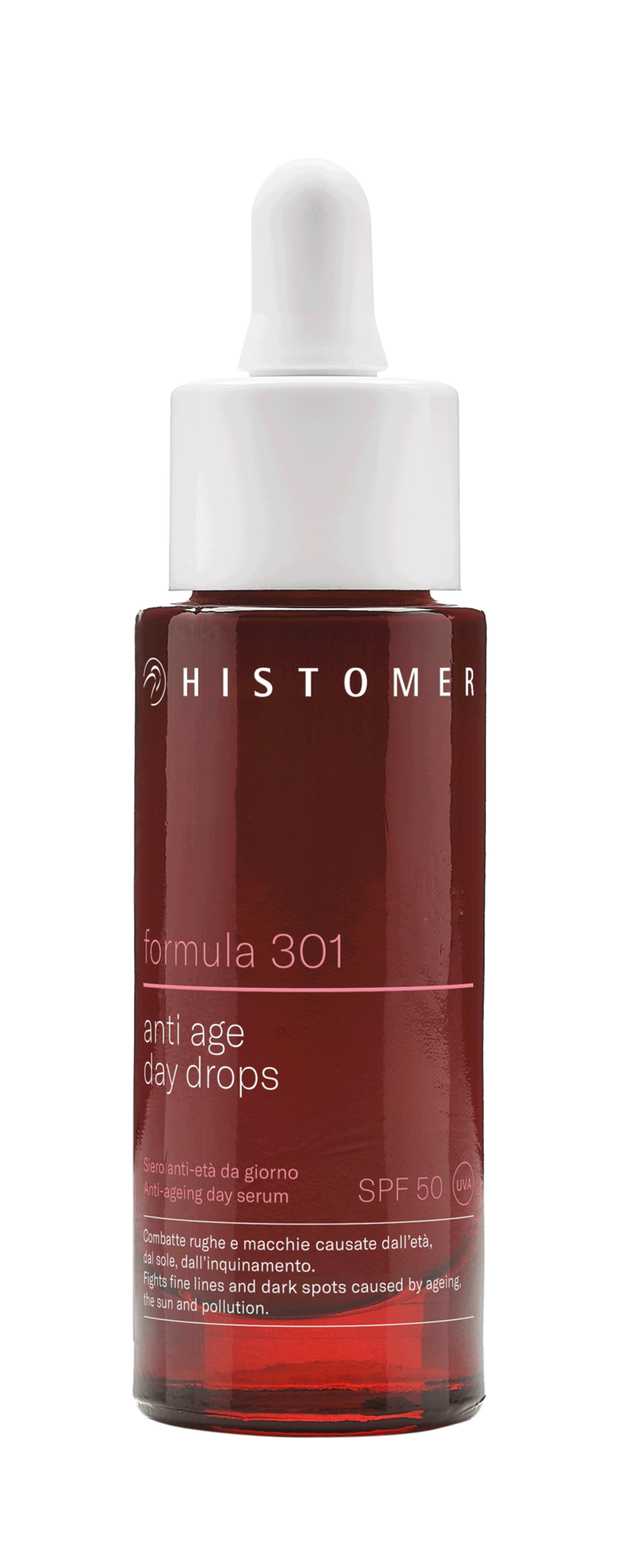 Histomer formula 301 Anti Age Day Drops SPF50 Дневные омолаживающие капли 27 ml