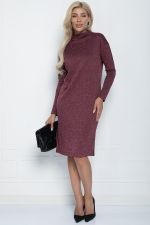 Платье В ритме мегаполиса (бордовое) П11124 LT Collection