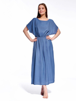 Платье женское летнее длинное из вискозы (повседневное, пляжное, городское)