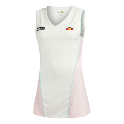 Женская теннисное платье Ellesse Ronaldi Dress Women - Cream, Pink