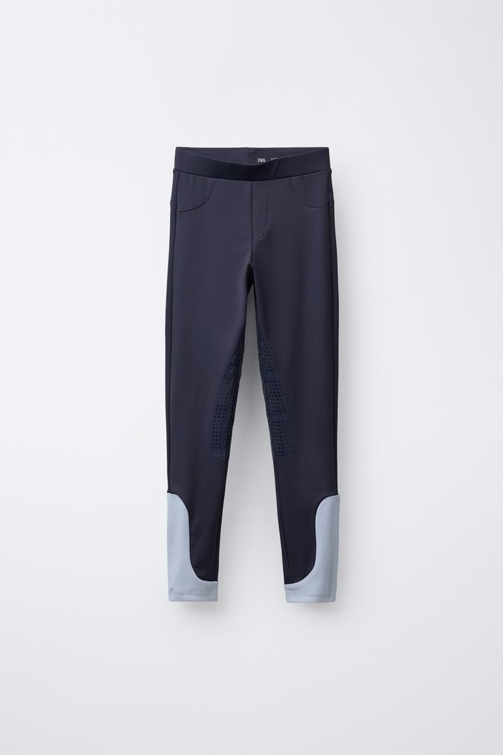 ZARA ЛЕГГИНСЫ ДЛЯ ВЕРХОВОЙ ЕЗДЫ, СЕРЫЙ