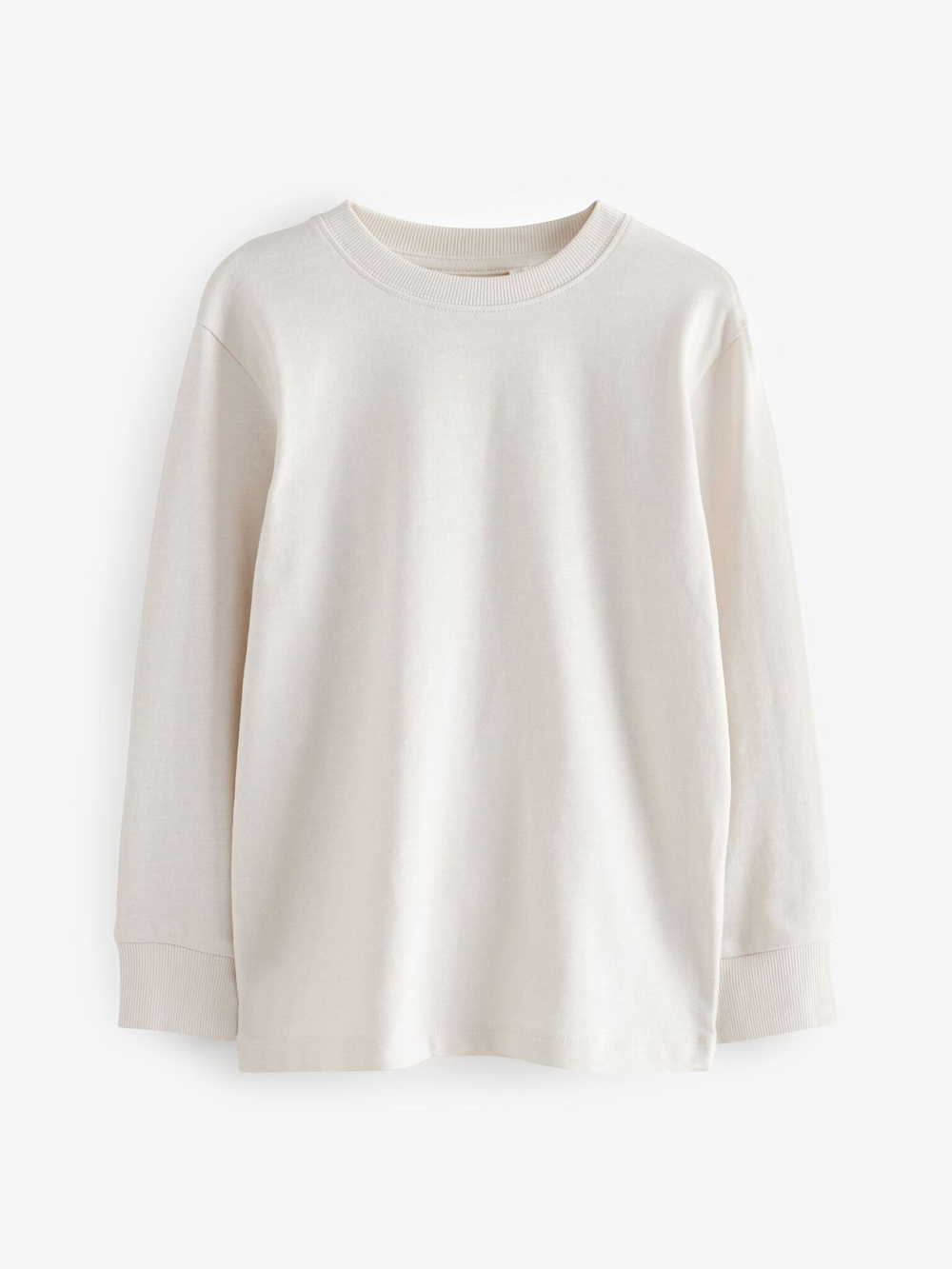 Лонгслив для мальчика Next 683-146, 4 шт., Хаки, Синий, Молочный