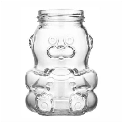 Стеклянная банка "Мишка"  0,275л ТВИСТ (58)
