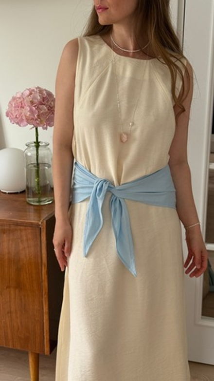 Платье Sun для беременных и кормящих, Сливочный