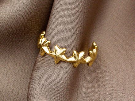 Фаланговое кольцо "Звезды"