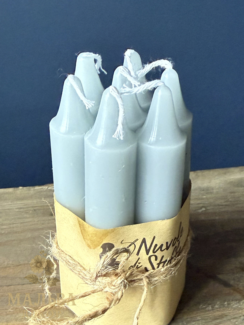 Набор из 7 декоративных свечей "Муссон" 11,5x2 см