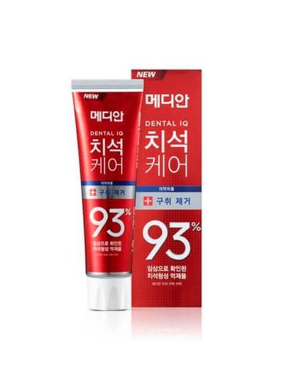 Median Зубная паста для удаления зубного камня - Dental IQ 93% RED