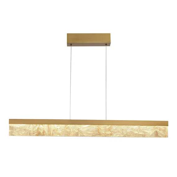 SL6234.303.36 Светильник подвесной ST-Luce Латунь/Золотистый LED 1*36W 4000K СПЛЕНДИД