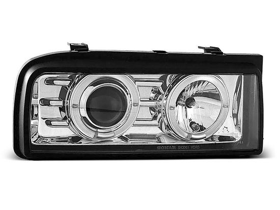 Передние фары angel eyes chrome для Volkswagen Corrado
