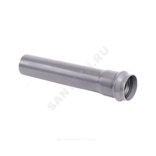 Труба НПВХ серая SDR26 Дн 110х4,2 Ру10 раструбная напорная L=3м ГОСТ Р 51613-2000 Aquaviva AQV3110042