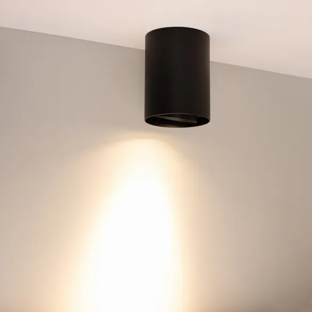 Светильник SP-FOCUS-R110-18W Warm3000 (BK, 15 deg, 230V) (Arlight, IP54 Металл, 5 лет) 054851