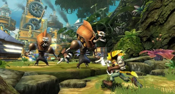 PS3 Ratchet Clank Future Tools of destruction (Б/У, Английская версия, BCUS-98127)