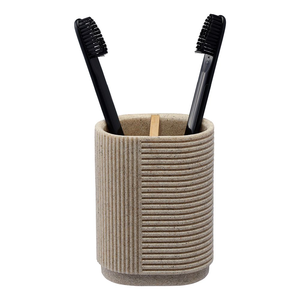 Стакан для зубных щеток Dune, песочный