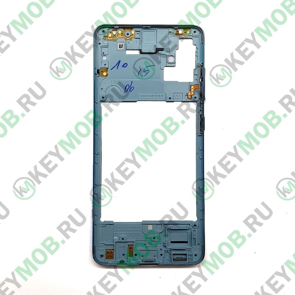 Средняя часть для телефона Samsung Galaxy A51 (SM-A515F), Голубая