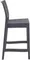 Полубарный стул Maya серый